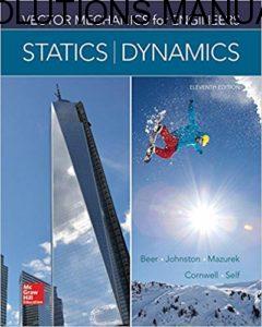 Instructor Solution Manual of Vector Mechanics for Engineers, Statics and Dynamics