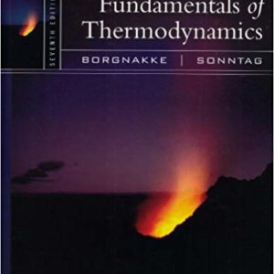 Solutions Manual Fundamentals of Thermodynamics 7th edition by Borgnakke & Sonntag