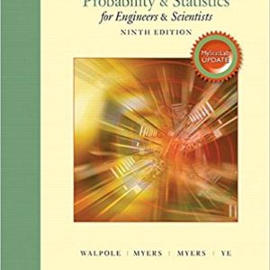 Solutions Manual Probability and Statistics for Engineers and Scientists 9th edition by Myers & Keying