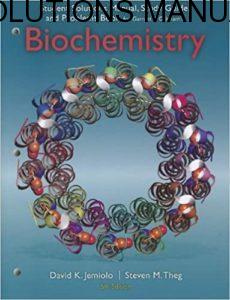 Student’s Solutions Manual Biochemistry 5th edition by Garrett & Grisham