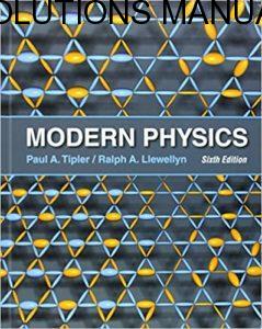 Instructor’s Solutions Manual Modern Physics 6th edition by Tipler & Llewellyn