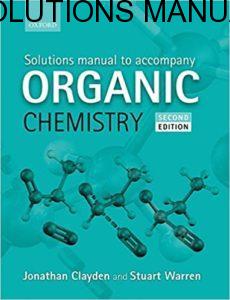 Solutions Manual Accompany Organic Chemistry 2nd edition by Jonathan Clayden, Stuart Warren