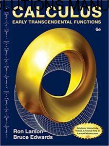 Solutions Manual Calculus: Early Transcendental Functions 6th edition by Larson & Edwards